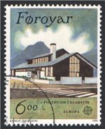 Faroe Islands Scott 206 Used